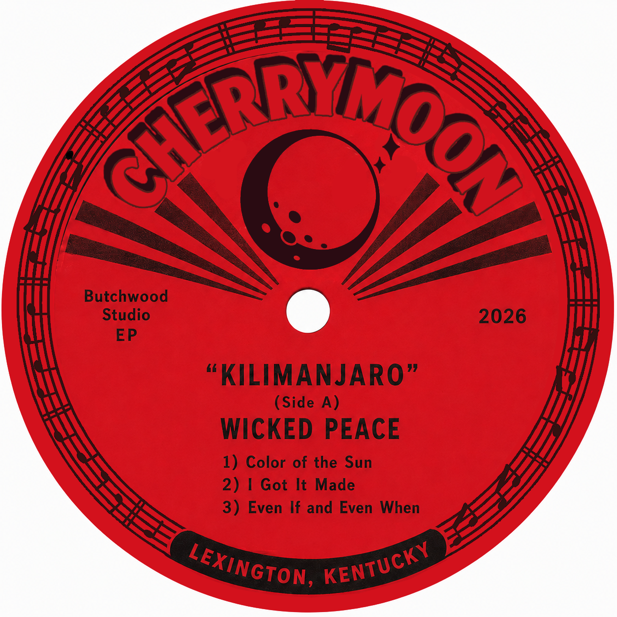 Kilimanjaro Vinyl Side A Label