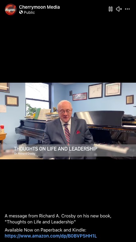 Video thumbnail for A Message from Richard A. Crosby